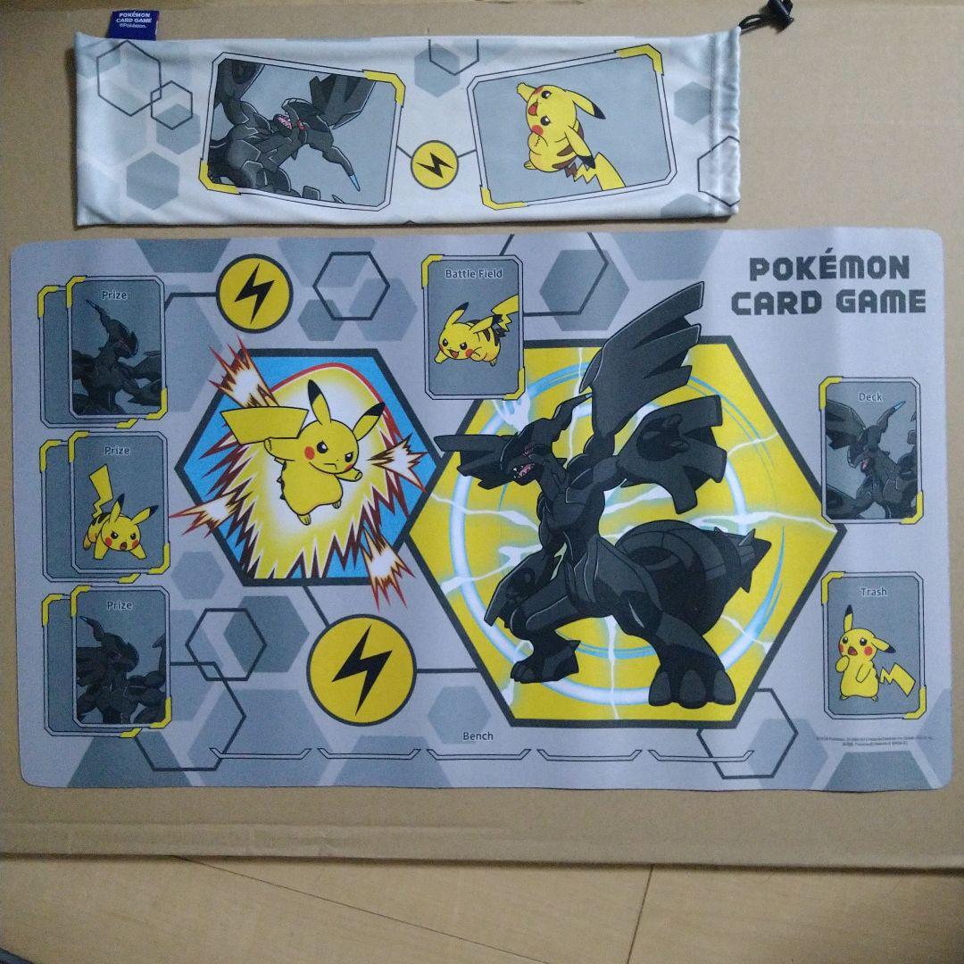 ポケモンカード ピカチュウ＆ゼクロム プレイマット