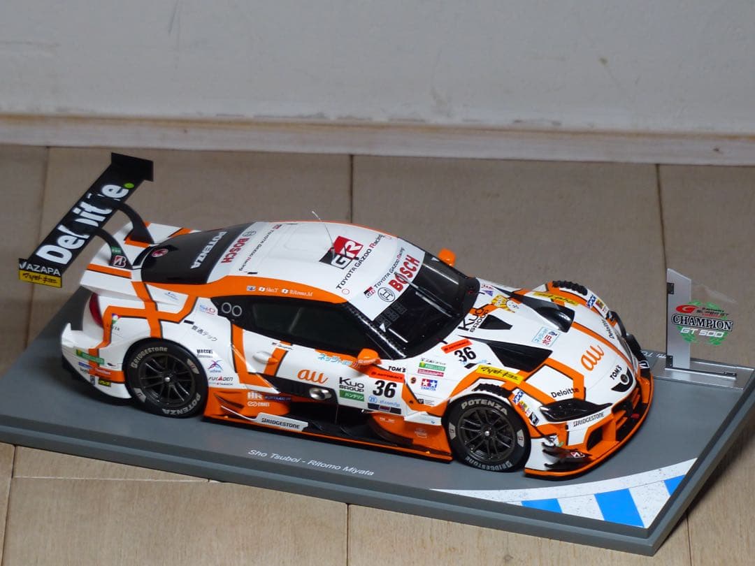 スパークモデル spark 1/18 au tom's gr supra '23