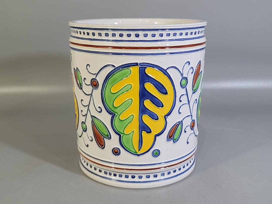 DT364 茶道具 中村翠嵐作 コウチ オランダ写 水指 共箱 美品