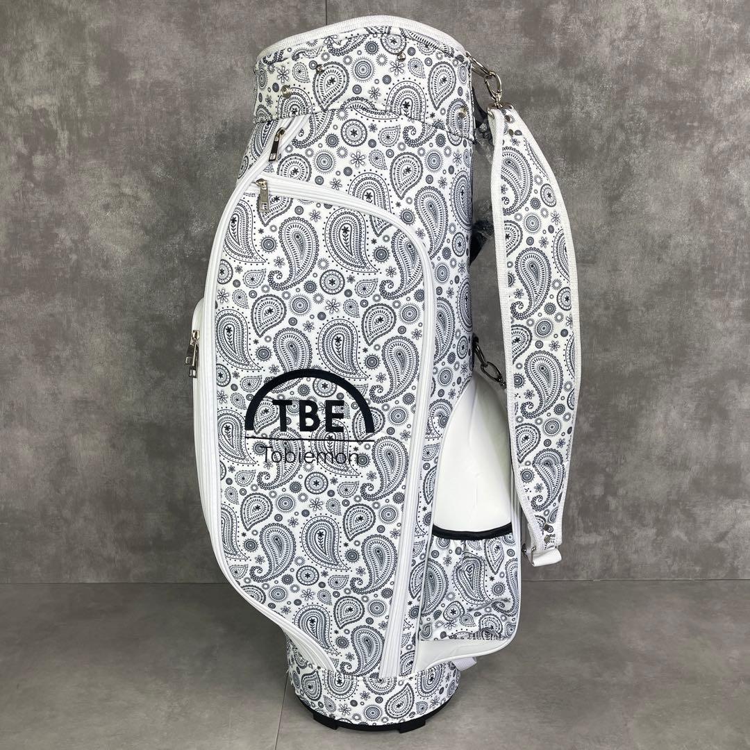 未使用品タグ付き　飛衛門　tobiemon　キャディバッグ　9.5型　5分割