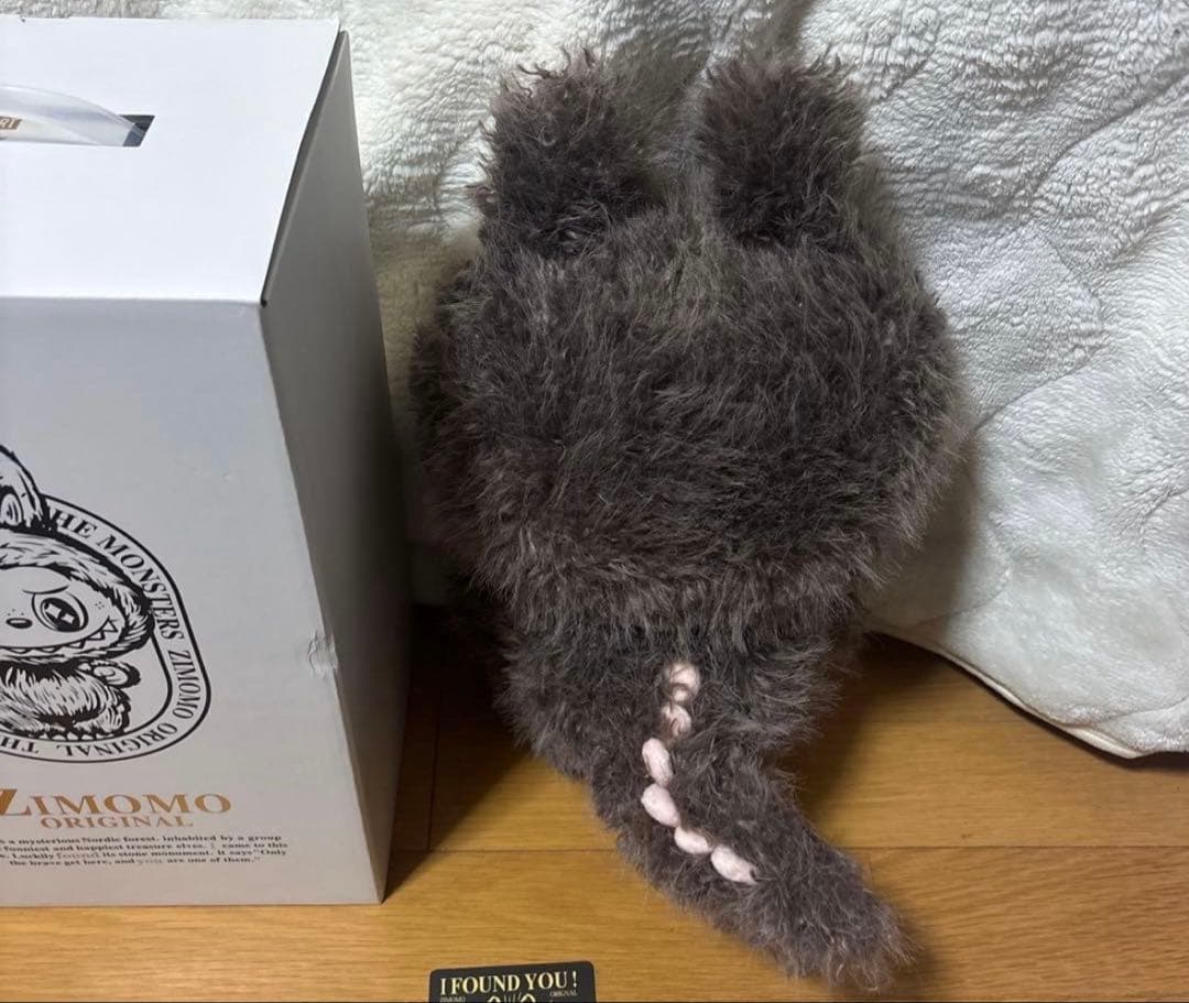 海外限定 ラブブ ジモモ 茶色 38cm 頭ラブブ おまけ付きラスト1点