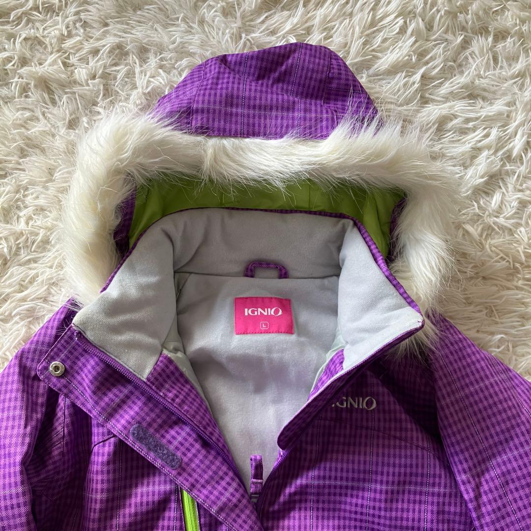 #13G✨IGNIO✨スキー スノボ ウェア 上下 レディースL