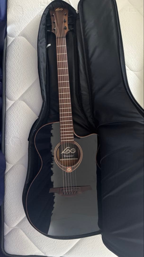 LAG GUITARS T118ASCE-BLK エレクトリックアコースティック