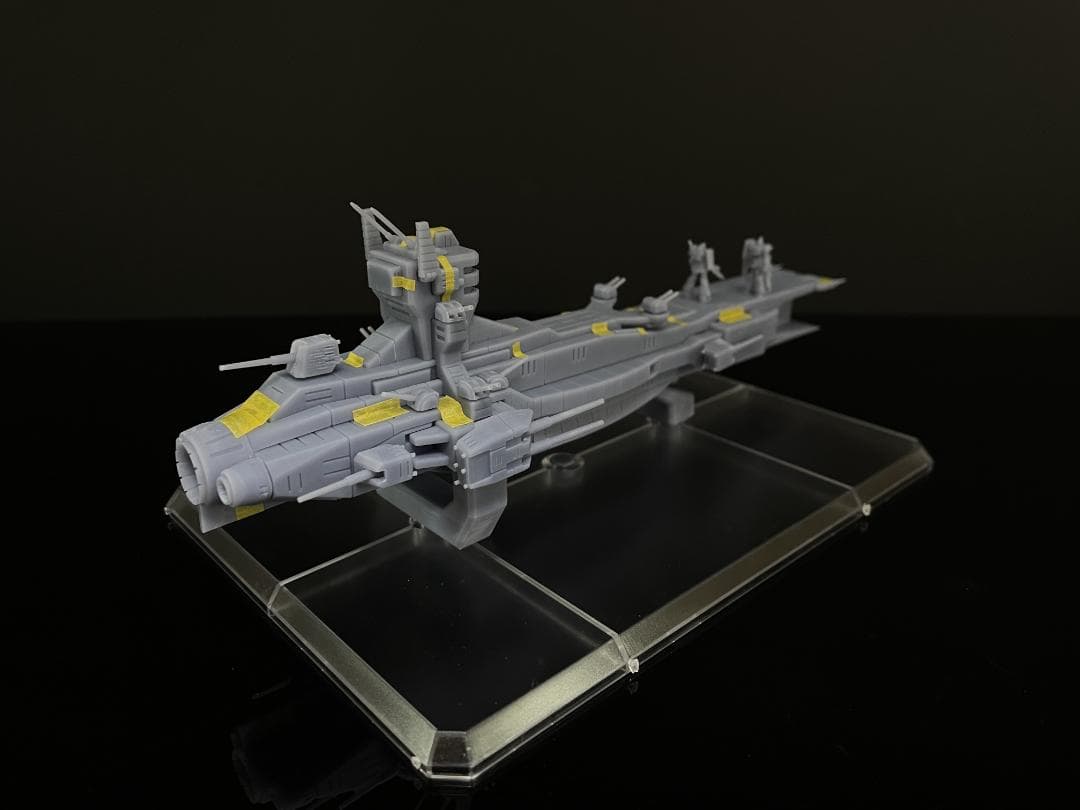 機動戦士Ｚガンダム　1/1200 サラミス改級巡洋艦　レジンキット　未塗装品