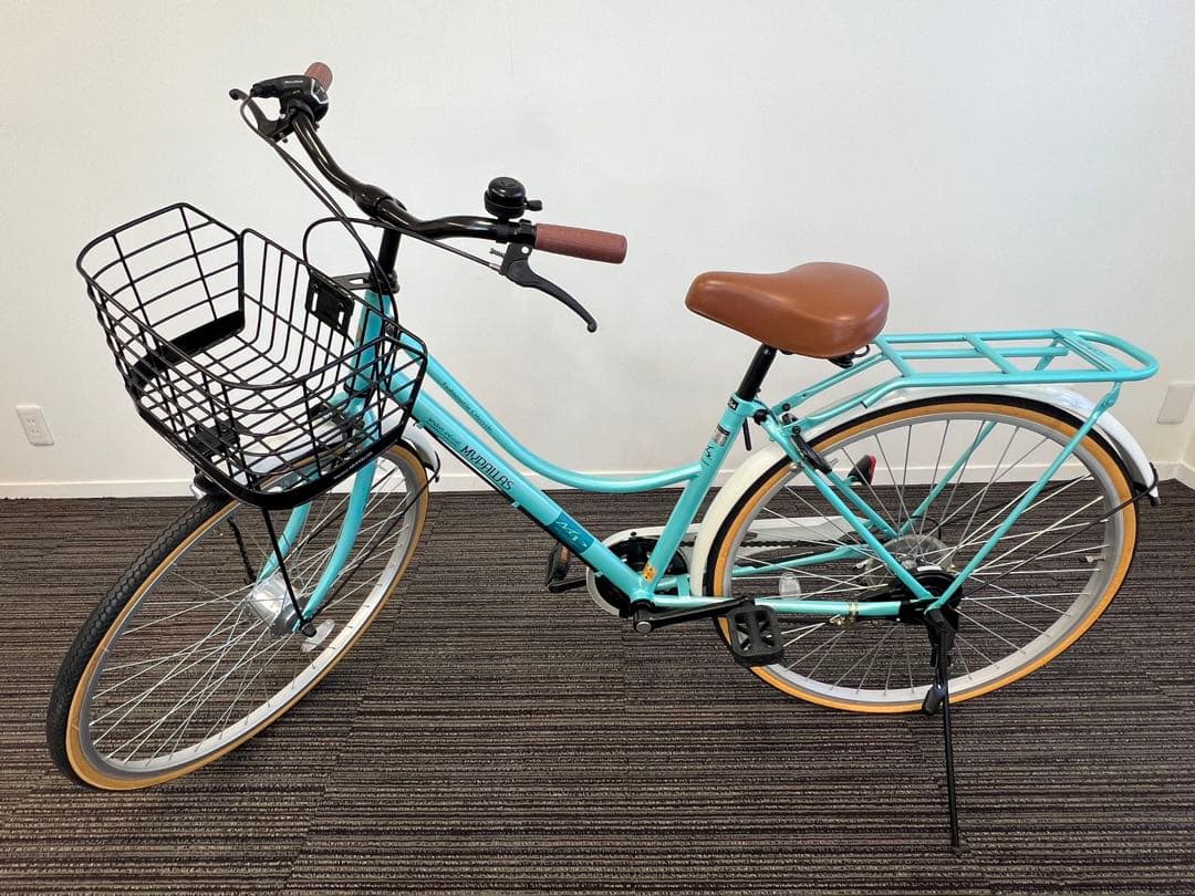 送料込み ￼26インチ　子供用自転車 屋内保管　シートカバーおまけ付