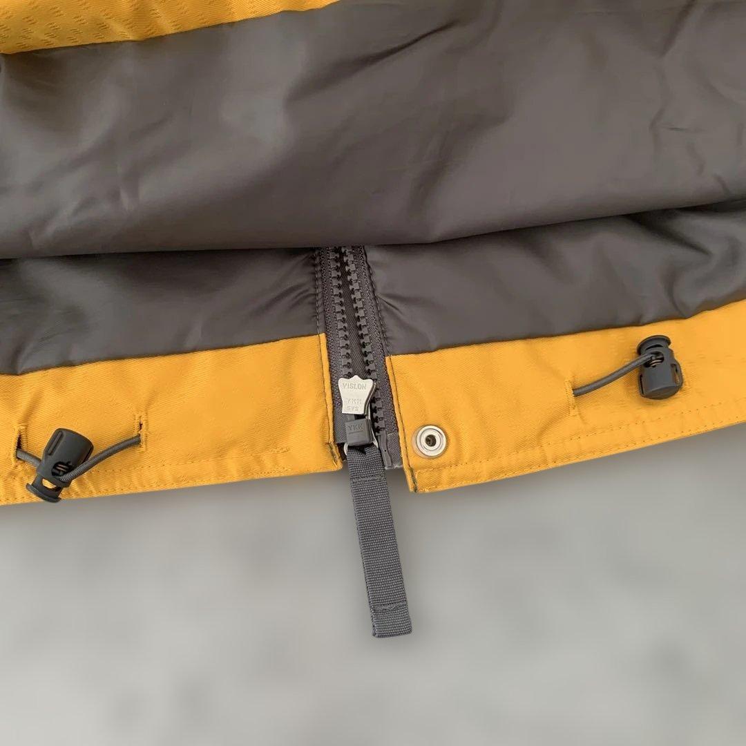 DESCENTE スキーウェア　セットアップ　上下　イエロー　グレー　XL