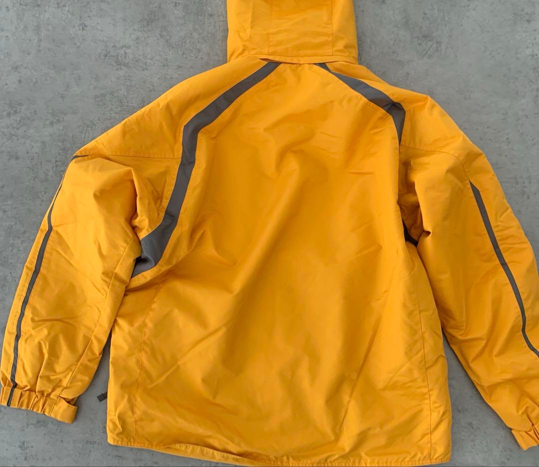 DESCENTE スキーウェア　セットアップ　上下　イエロー　グレー　XL