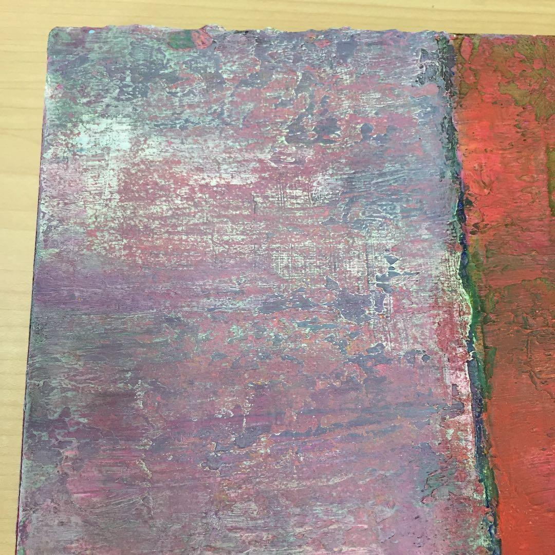 ★武藤厚子 MUTOH ATSUKO 油彩 F3「重なる想い」