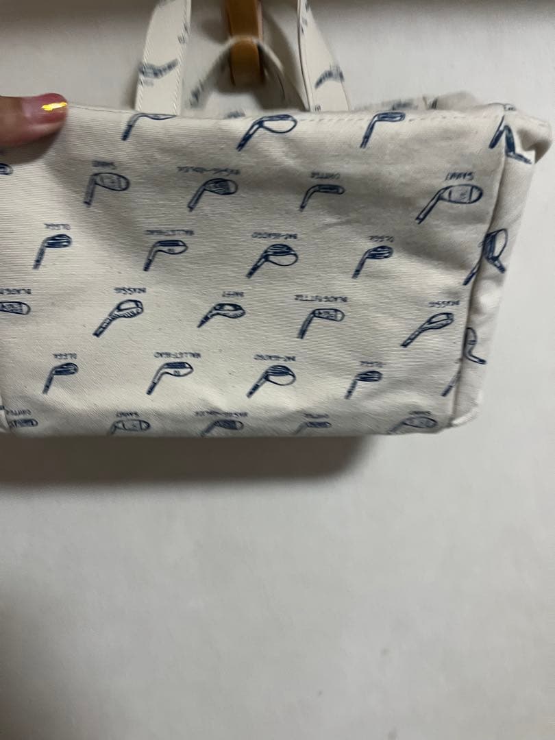 木の庄帆布 ミルクトートラウンドバッグ