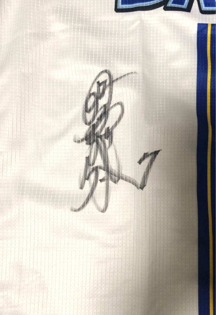 横浜DeNAベイスターズ #7佐野恵太直筆サイン入りユニフォーム Lサイズ