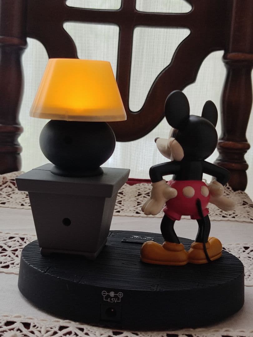 ディズニー　タイムコンセプト　時計　腕時計　ライト　スタンドライト　レア