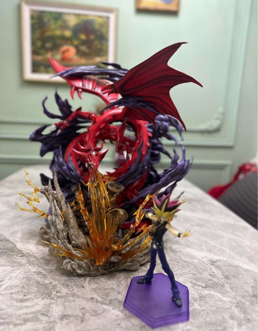 遊戯王 オシリスの天空竜 ガレージキット ガレキ スタチュー ②