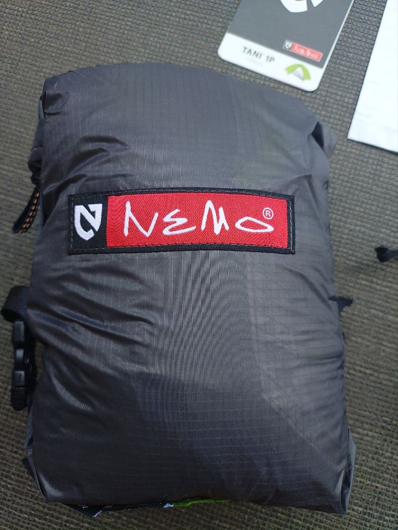 NEMO TANI 1P　テント　ニーモ　タニ　ソロキャンプ