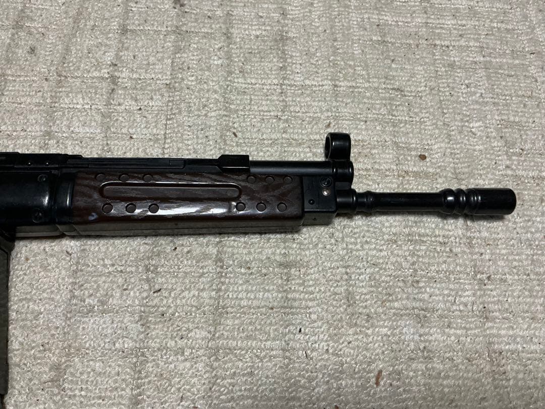 マツシロトーイ／プラスチック製ライフル銃。【弾はありません　昭和レトロ】。