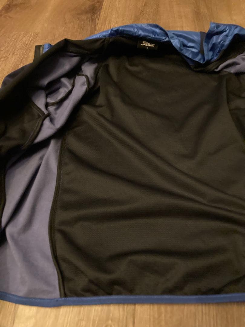 Titleist ゴルフナイロンジャケット LL ネイビー/ブラック