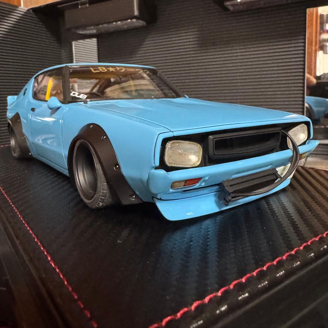 絶版未展示品 イグニッションモデル 1/18 LB-WORKSケンメ2Door
