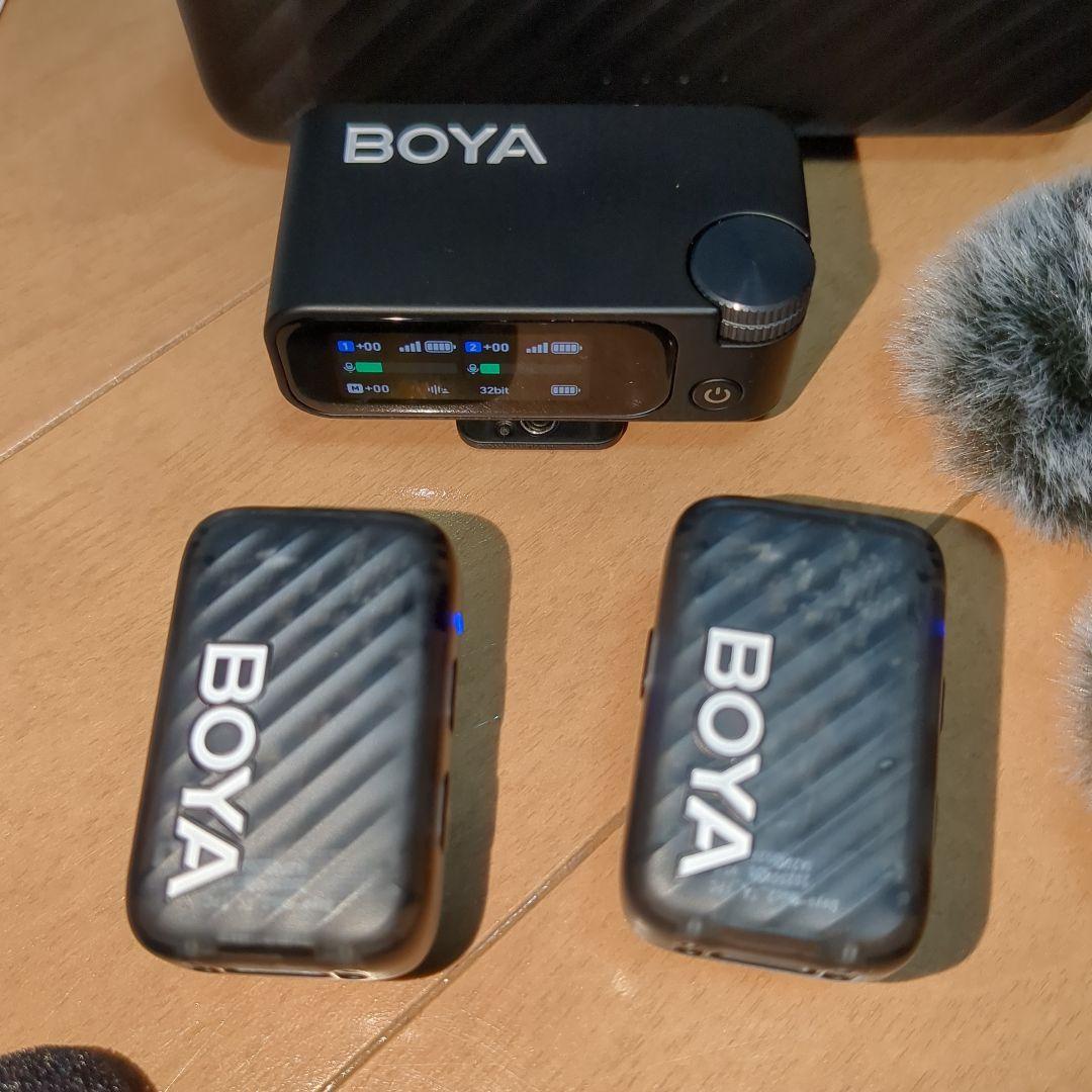 BOYA MIC2 ワイヤレスマイク 32bit float