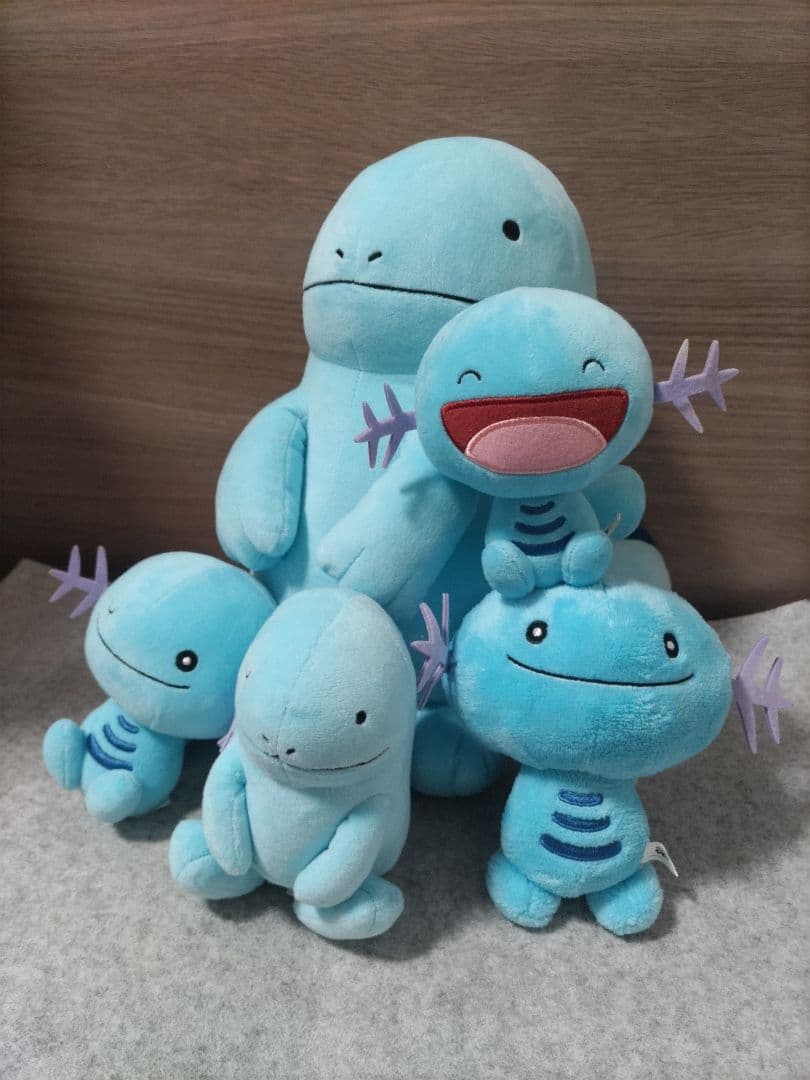 ウパー・ヌオー　ポケットモンスター　ぬいぐるみ　5点セット