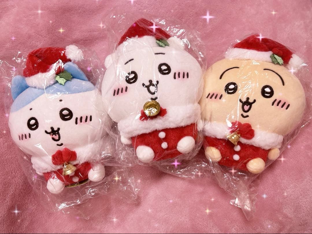ちいかわ サンタさんだ！ぬいぐるみS ハチワレ うさぎ