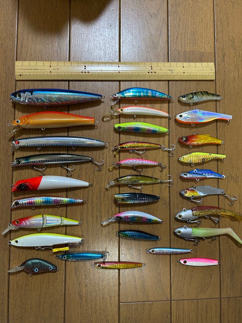 T*K様 シーバスルアー30個セット　まとめ売り　アイマ他