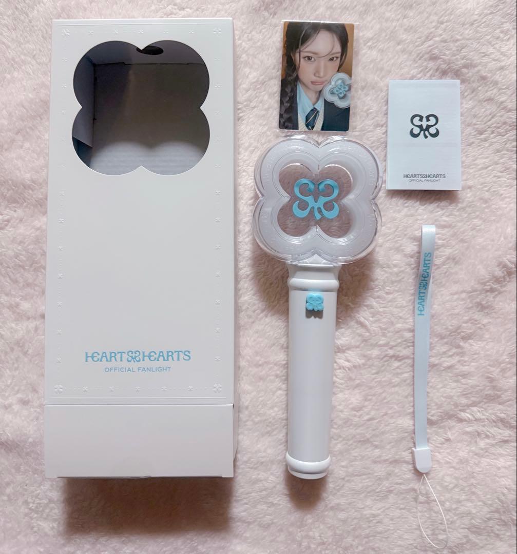 Hearts2Hearts ペンライト トレカ ジュウン