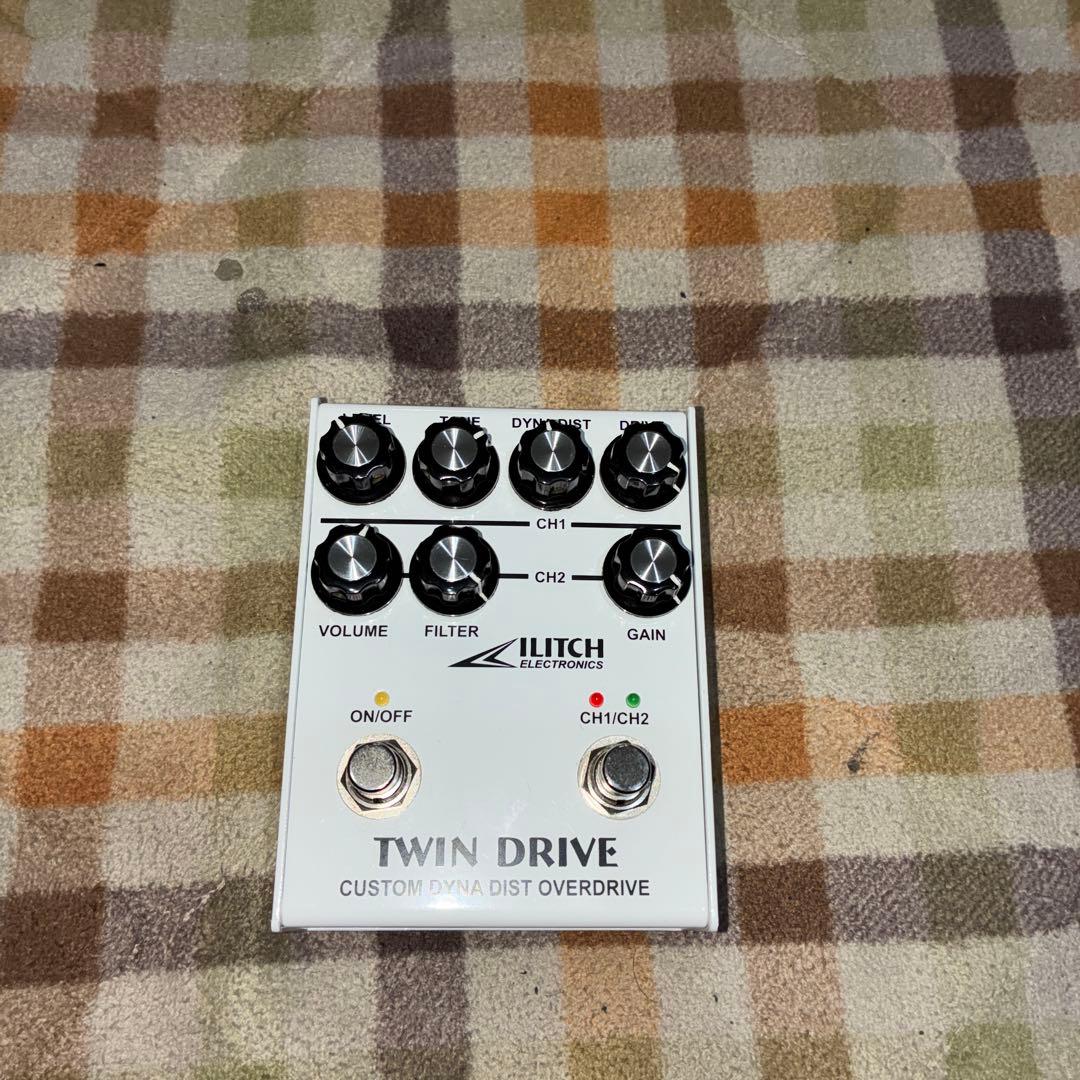 (美品) 希少　ILITCH TWIN DRIVEオーバードライブ エフェクター