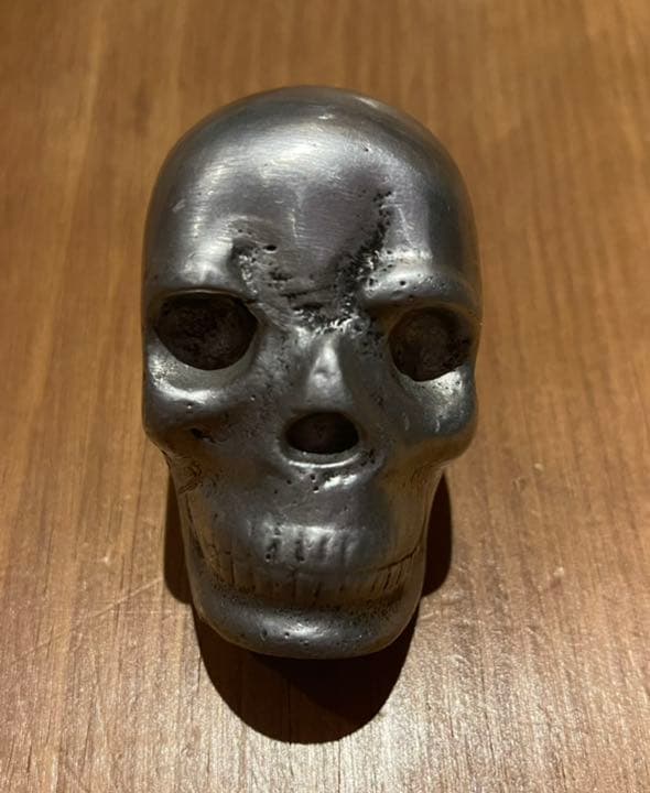 チョッパー　ホットロッド　シフトノブ　スカル　アルミキャスト