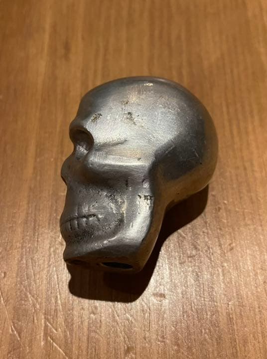 チョッパー　ホットロッド　シフトノブ　スカル　アルミキャスト