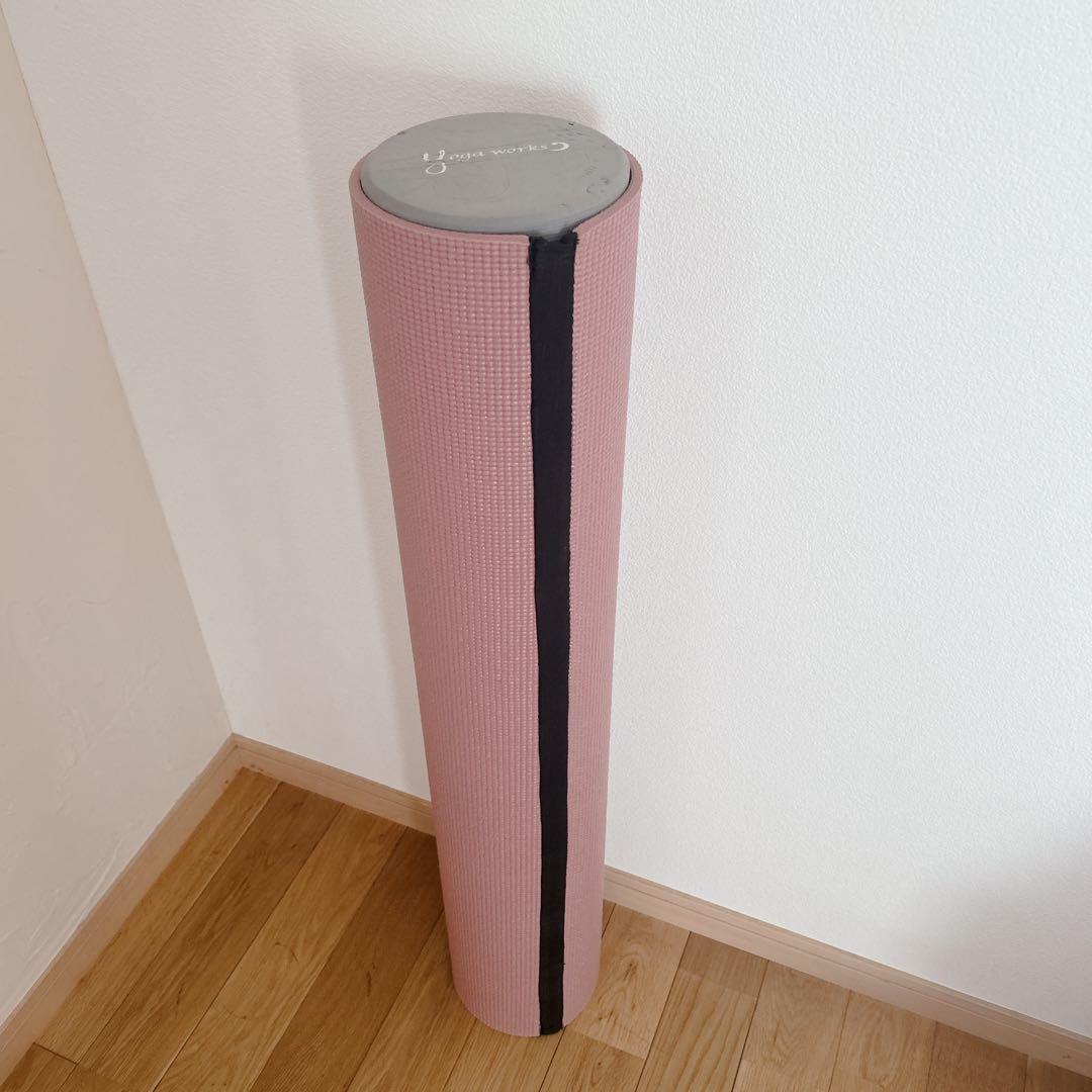 ヨガワークス　ピラティスローラー　モーブ　ヨガ　エクササイズ　コアトレーニング