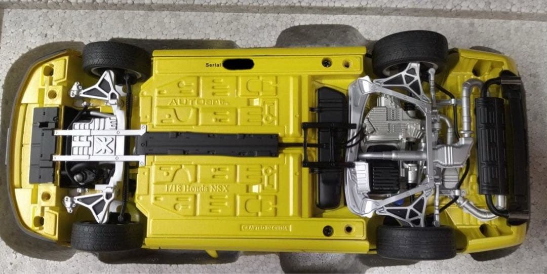 NSX-R イエロー ミニカー