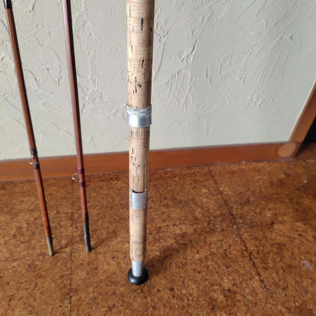 バンブーダブルハンドロッド♯8 12フィート　スコットランド
