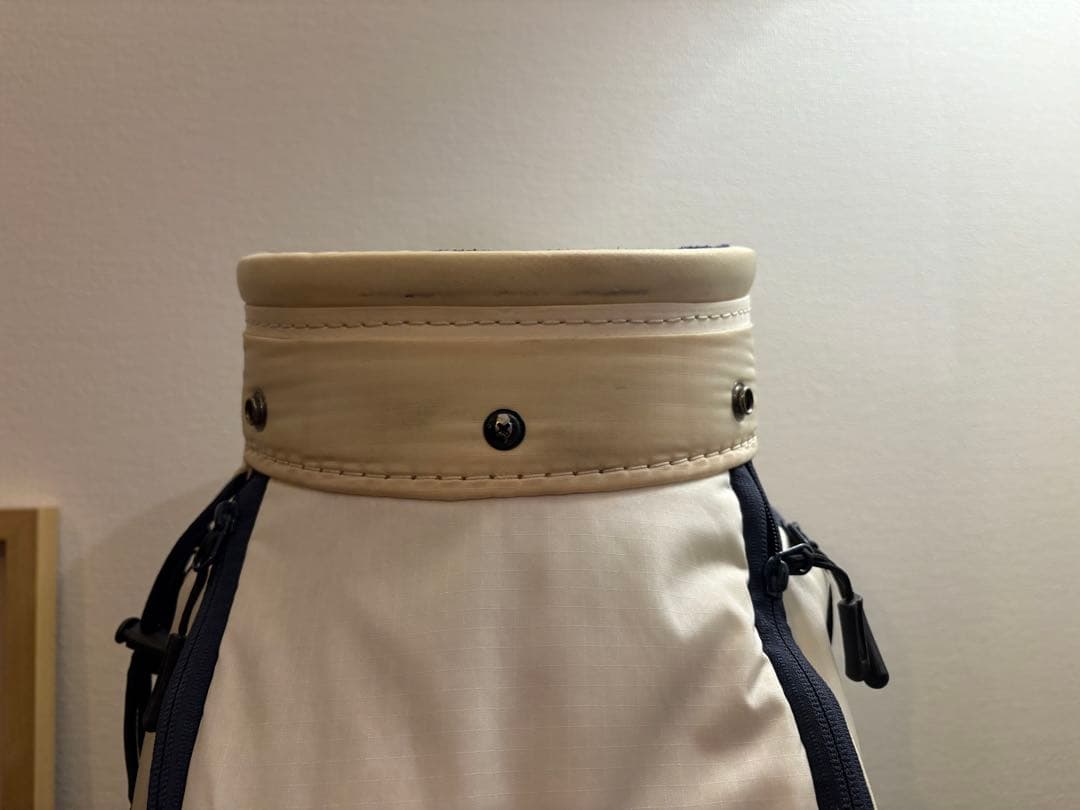 BRIEFING ブリーフィング CR-6 ホワイト キャディバッグ フード付