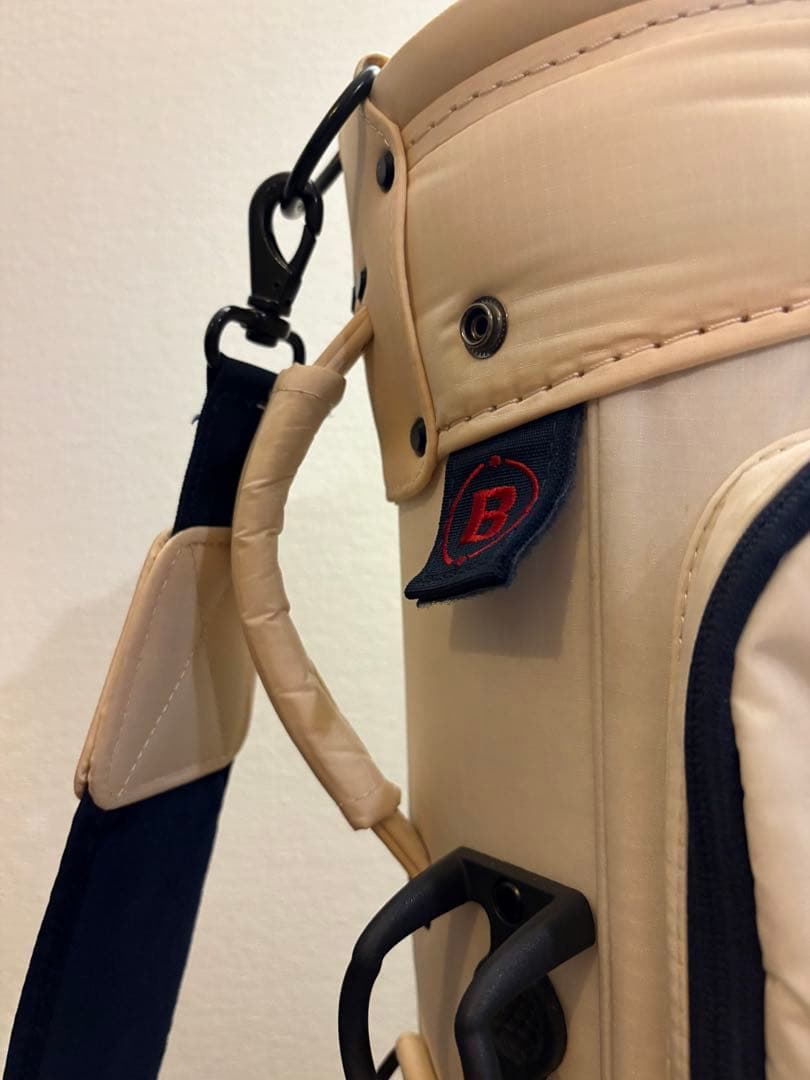 BRIEFING ブリーフィング CR-6 ホワイト キャディバッグ フード付