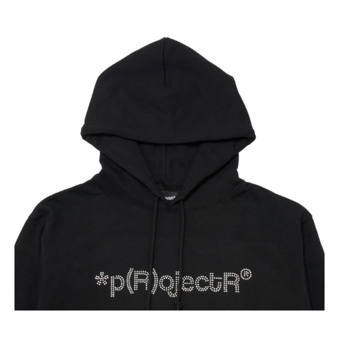 *p(R)ojectR® ラインストーン ロゴ パーカー Mサイズ