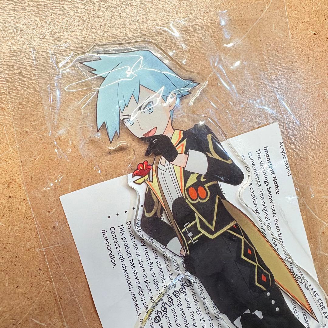 ダイゴ & 黒いレックウザ 限定アクリルスタンド　ポケモンマスターズEX 非売品