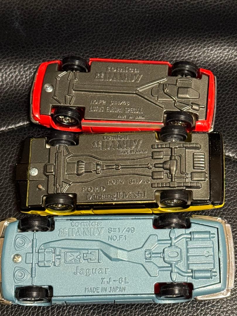 美品　トミカ　DANDY 日本製 3台セットジャガーXJ-6Lマスタングロータス