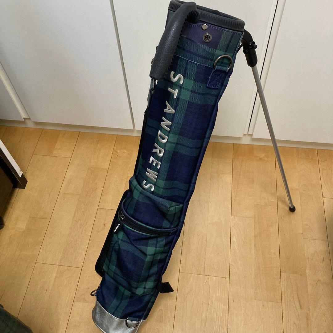 【美品】セントアンドリュース　キャディバッグ　クラブケース内蔵型