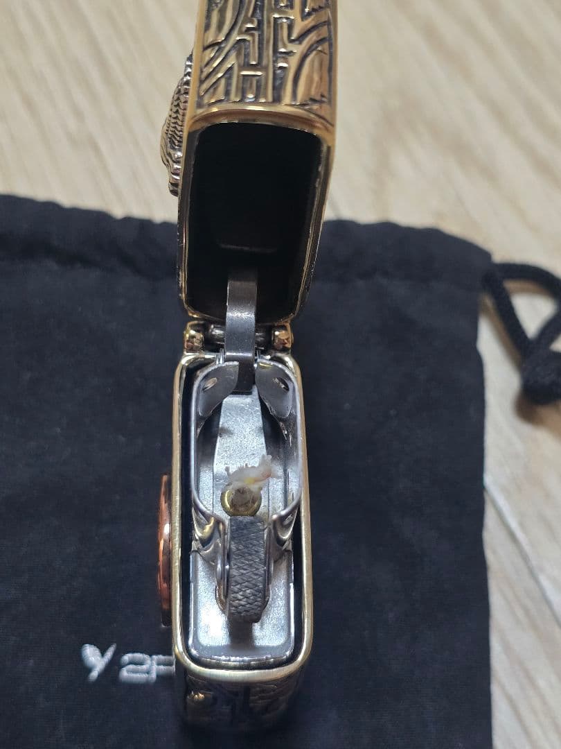 インディアンヘッド装飾ライター