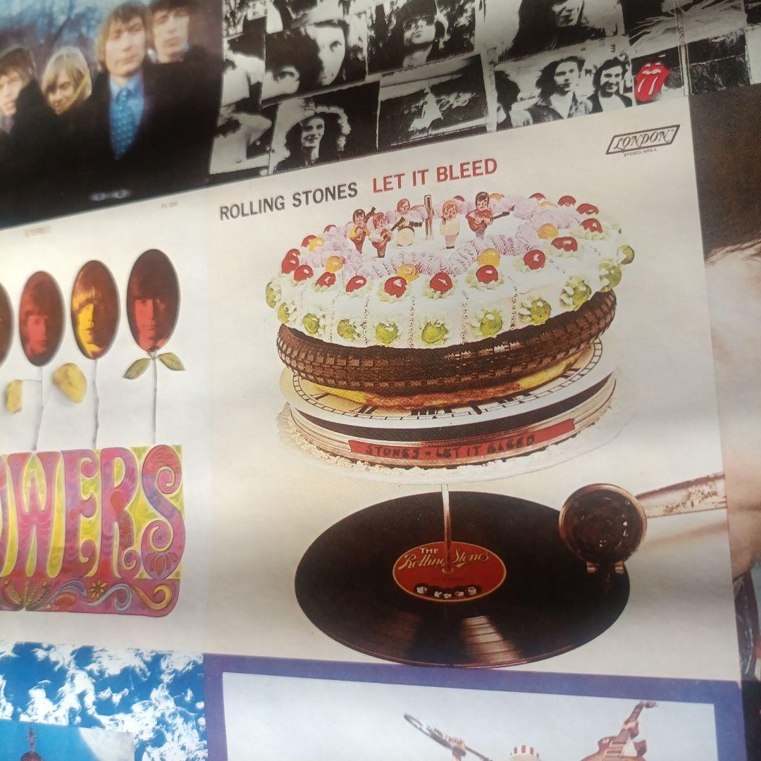 ROLLING STONES 1983 結成20周年記念ポスター☆レア