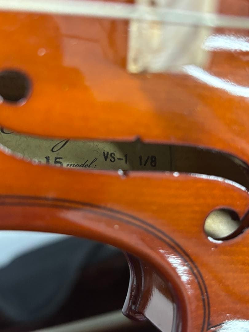 極美品✨ カルロジョダーノ VS-1 1/8 2015 分数バイオリン 弦楽器