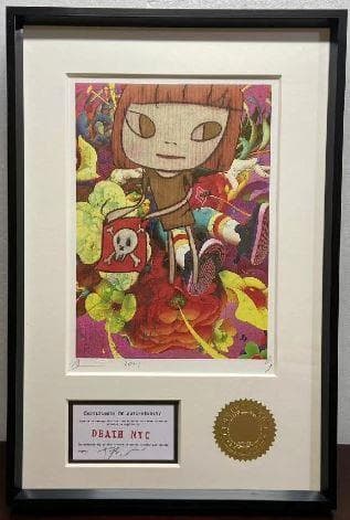 ⭐️death nyc 世界限定100枚 ⭐️奈良美智