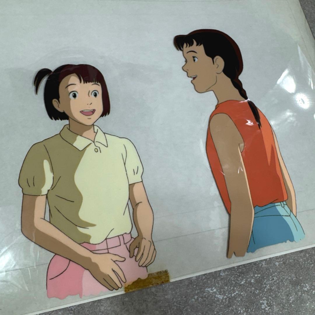 希少 おもひでぽろぽろ カットシーン セル画 D21 スタジオジブリ