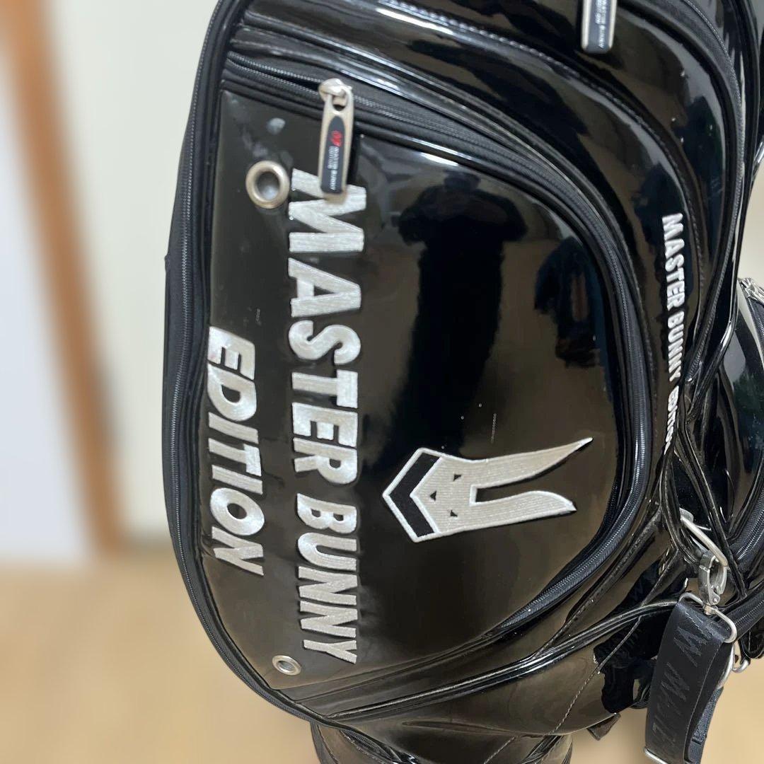 MASTER BUNNY EDITION エナメルゴルフバッグ キャディバック