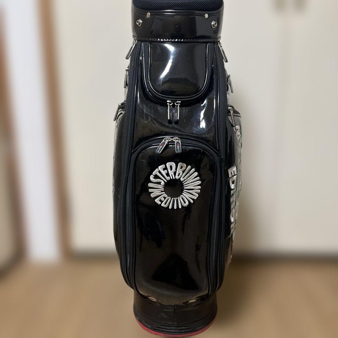 MASTER BUNNY EDITION エナメルゴルフバッグ キャディバック