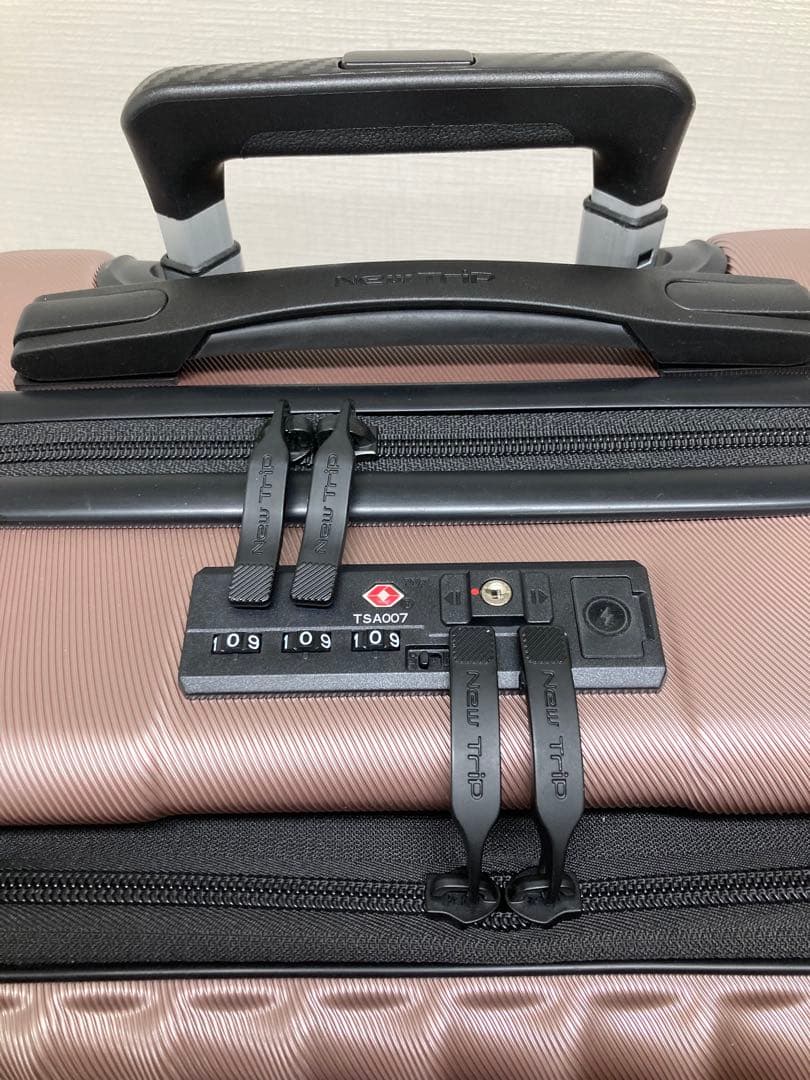 N509 new tripスーツケース ピンク色Sサイズ