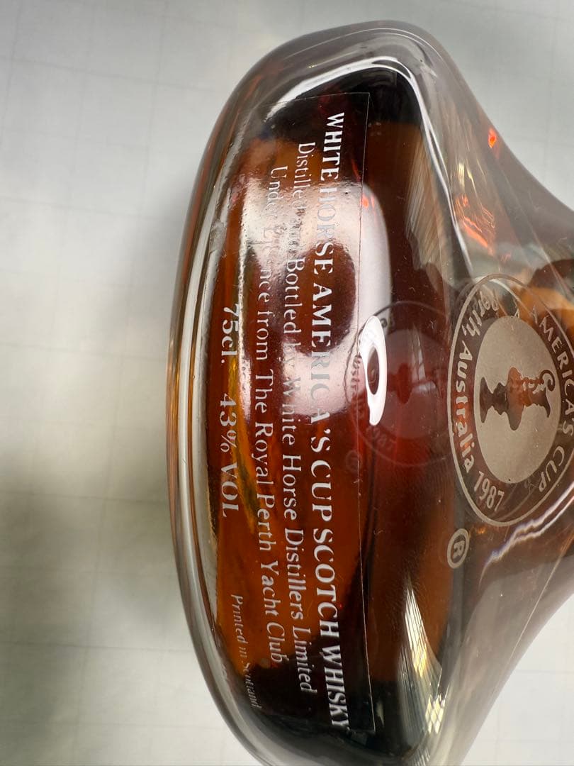 ホワイトホース アメリカズカップ スコッチ ウイスキー 750ml
