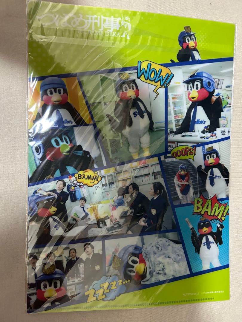 つば九郎　つばめ刑事　クリアファイル　非売品　先行上映　スワローズ