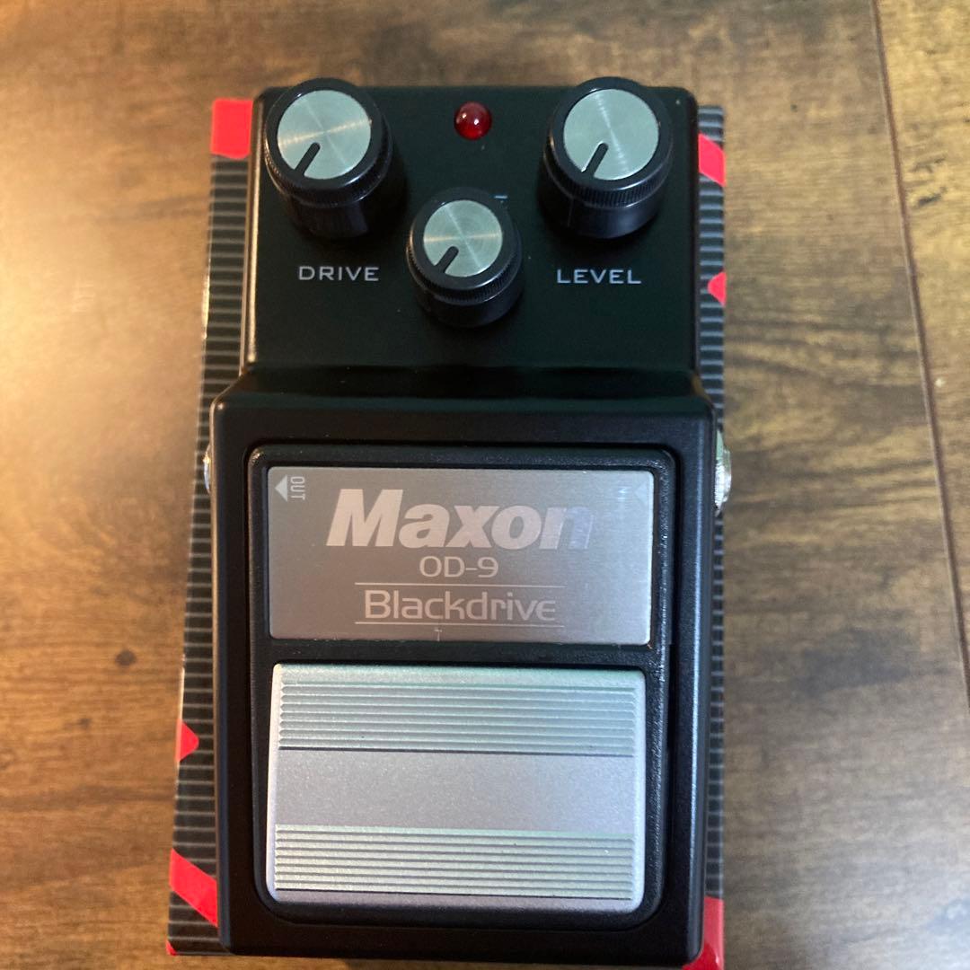 ヨーロッパ250台限定‼️MAXON OD-9 Black drive