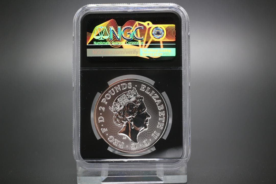 プレミア 銀貨 稀少 鑑定品 イギリス 2019年 バッキンガム宮殿