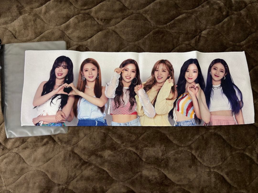 (G)I-DLE デビューショーケース　スローガンタオル　ペンライト　セット